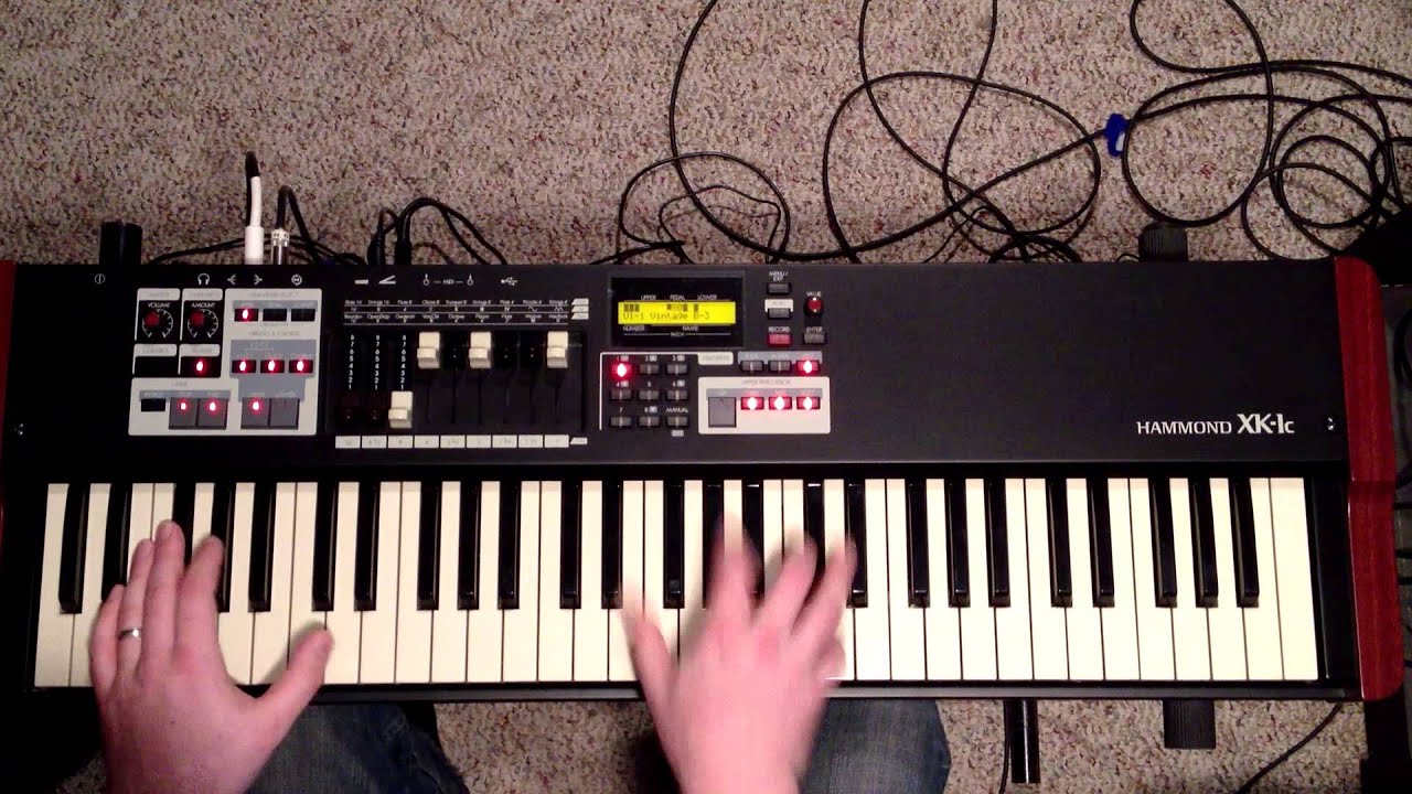 Hammond XK1c XK-1c review and demo