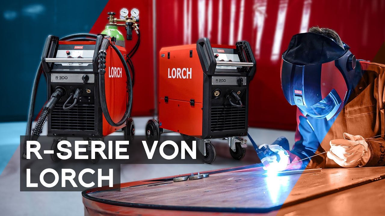 Bedienungsanleitung Schweißgeräte der Lorch R-Serie: Robust, extrem effizient und leicht zu bedienen