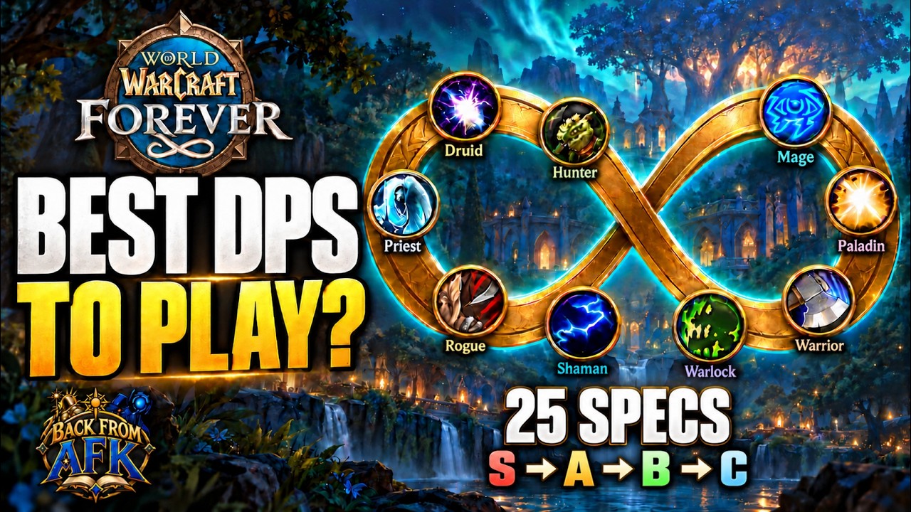 Тир-лист DPS в WoW Forever: кто лучше всех на 60-м уровне?