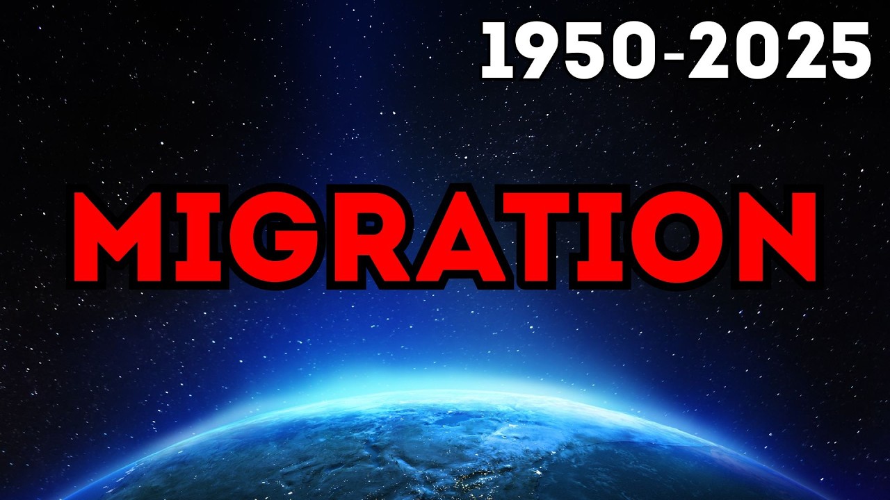 Net Migration of Countries (1960&ndash;2025) | Global Migration Trends Explained