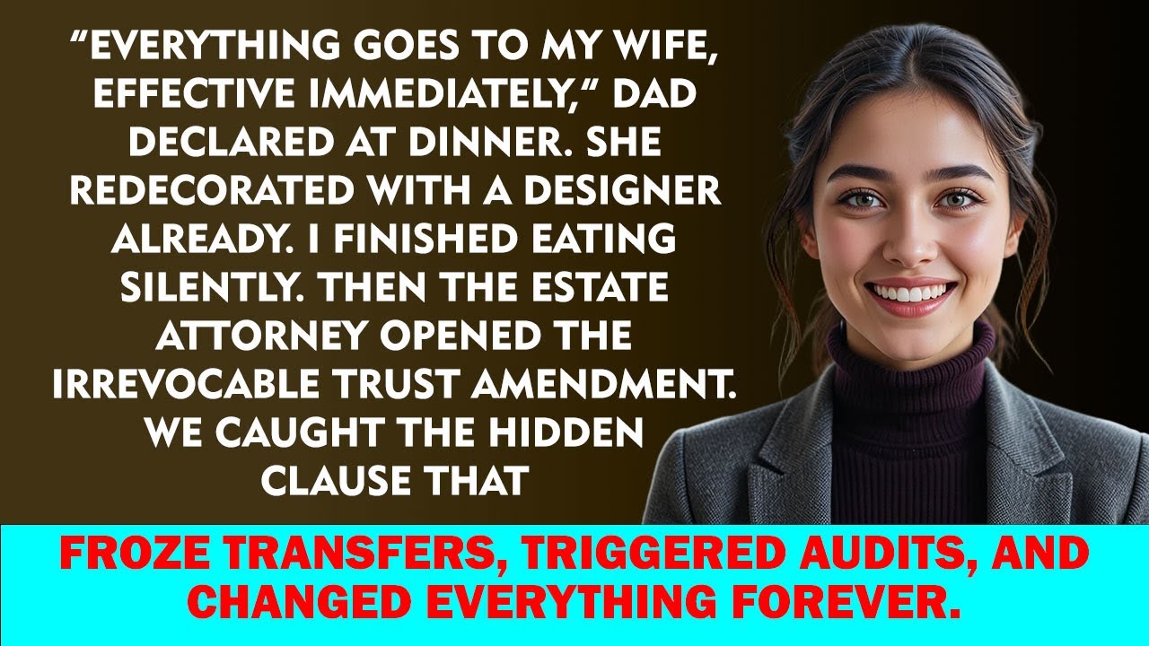 “You’re Just a Mooch!” — Dad Gave My Lakeside Estate to His New Wife, I Checked My Email…