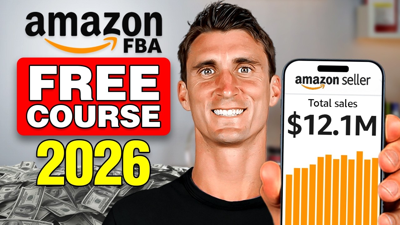 Amazon FBA For Beginners 2026 (Step by Step Tutorial)