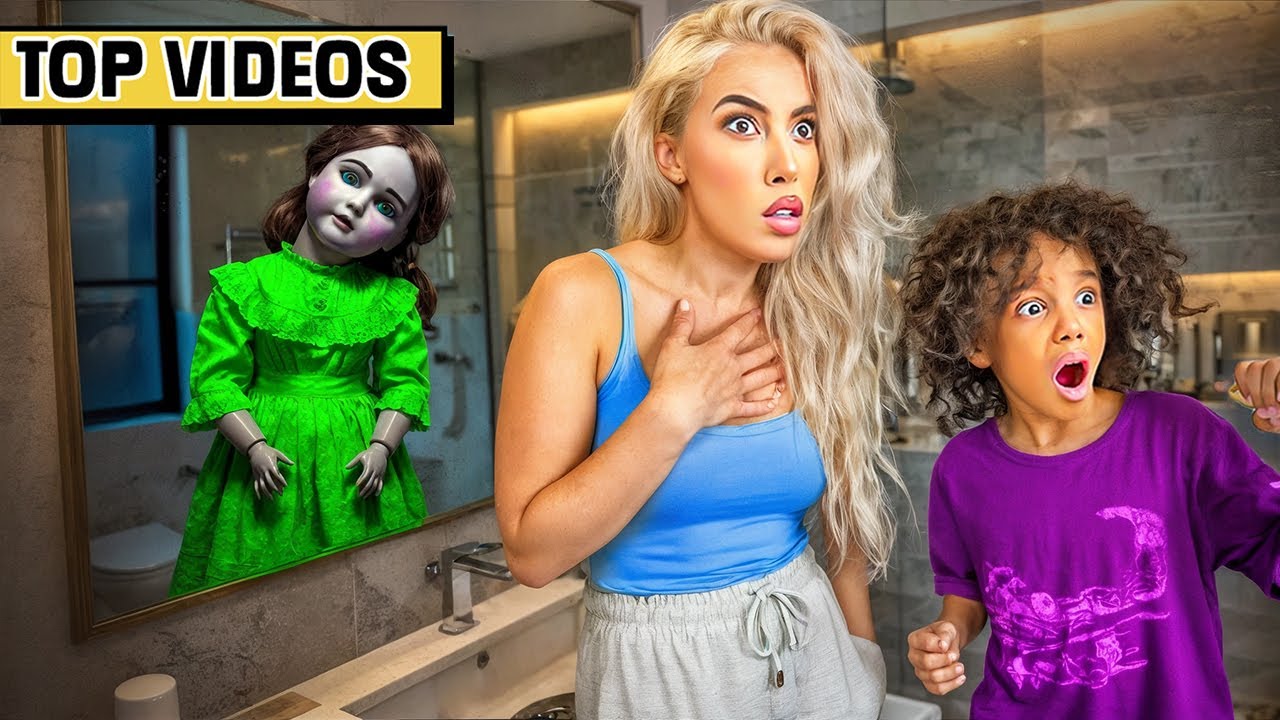 THE HAUNTED DOLL CAME TO LIFE… WE CAUGHT IT! 👻 | The Beverly Halls