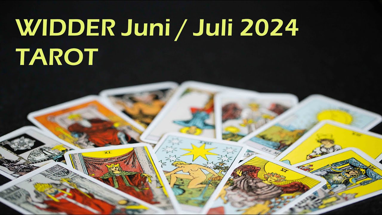 WIDDER Juni 2024 / Juli 2024 TAROT - Zeitenwechsel