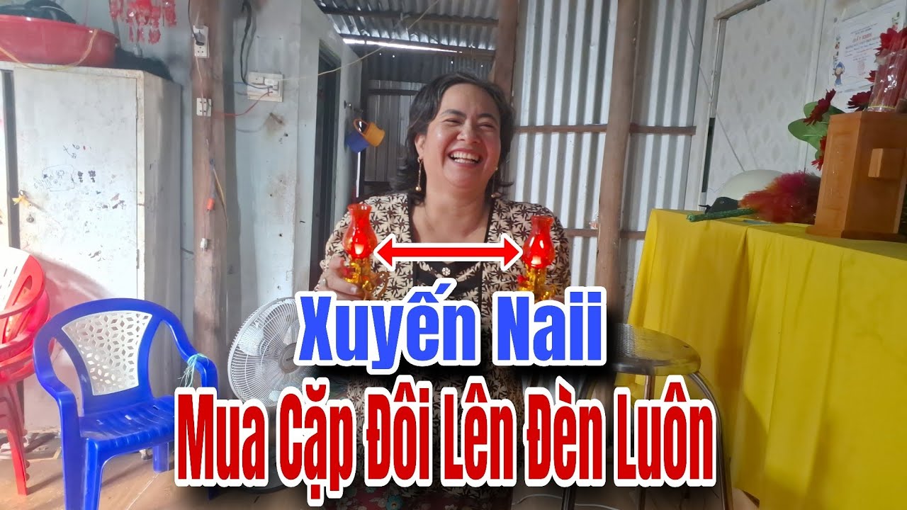 Xuyến Naii mua cặp đôi đèn làm gì đây #phạmmongag #xuyennaii #ngoạiLan #hữunga 