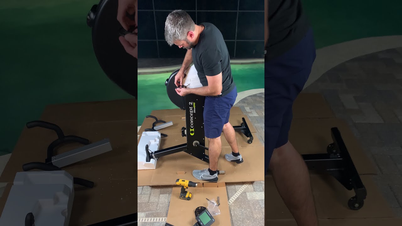 Concept2 BikeErg Assembly Full