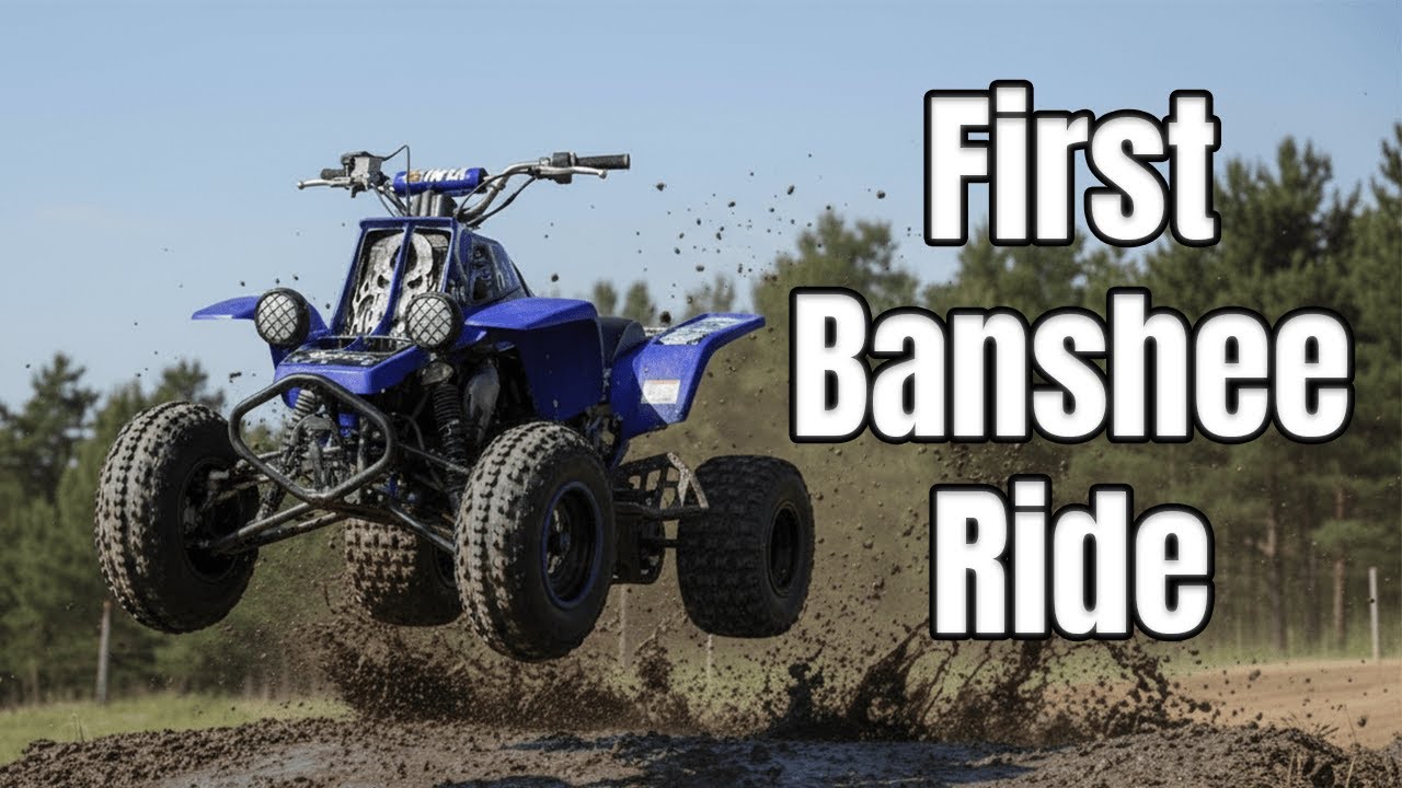 Yamaha Banshee at Full Throttle 🔥 Brutal 2-Stroke Sound