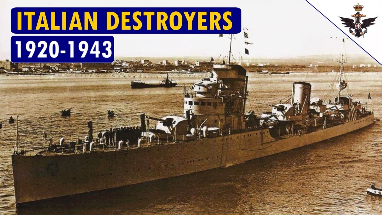 Italian destroyers of WW2
