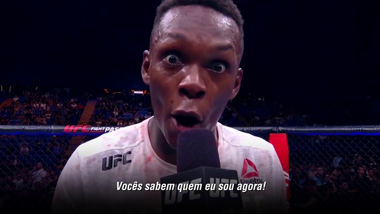 UFC 221: Entrevista no oct&oacute;gono com Israel Adesanya