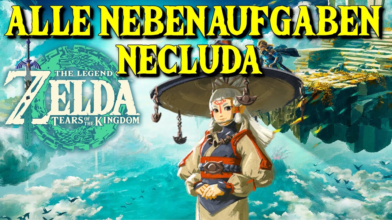 Zelda Tears of the Kingdom alle Nebenaufgaben [ Necluda ] Tutorial auf  Deutsch ⚔️
