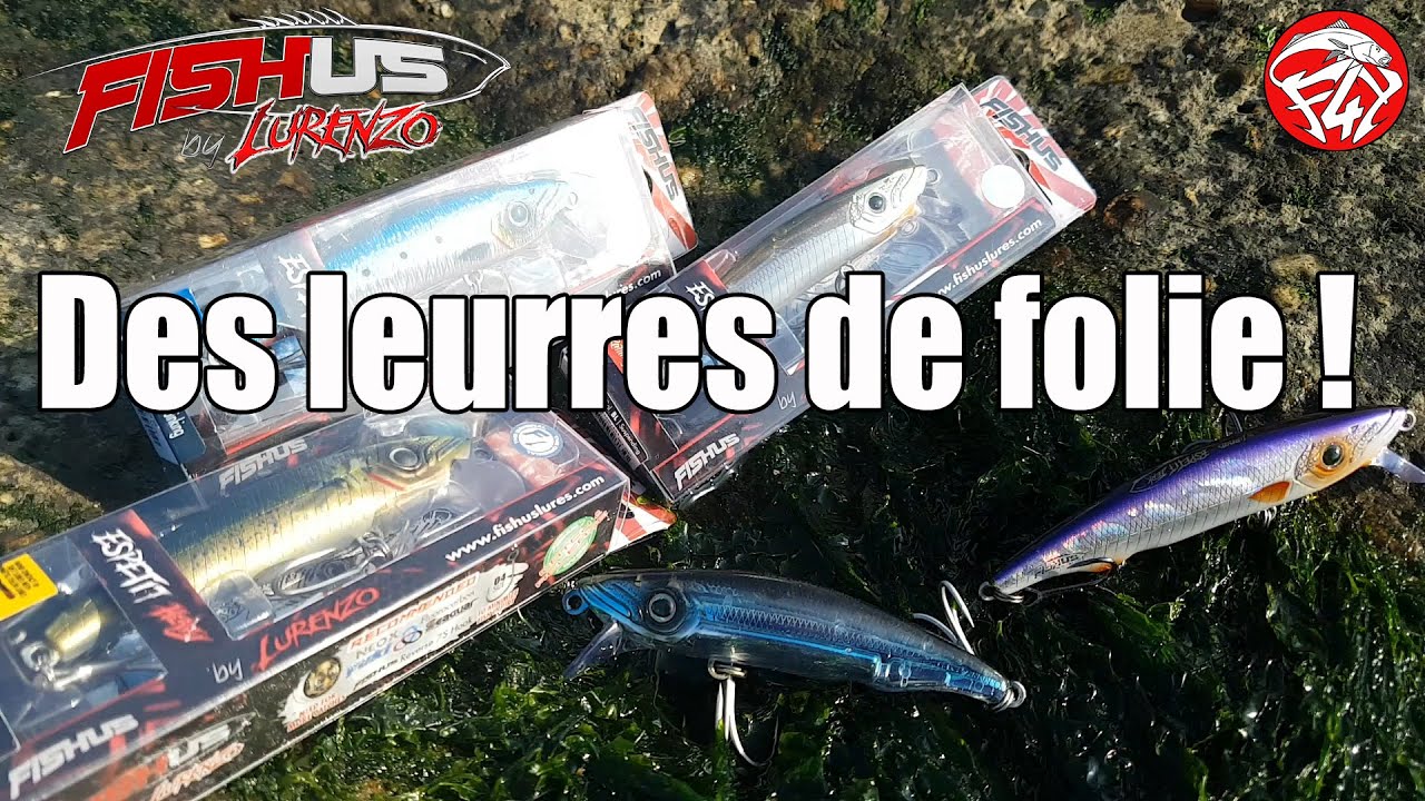 FISHUS BY LURENZO : Une gamme de leurres de folie ! ESPETIT et nouveautés 2020 !