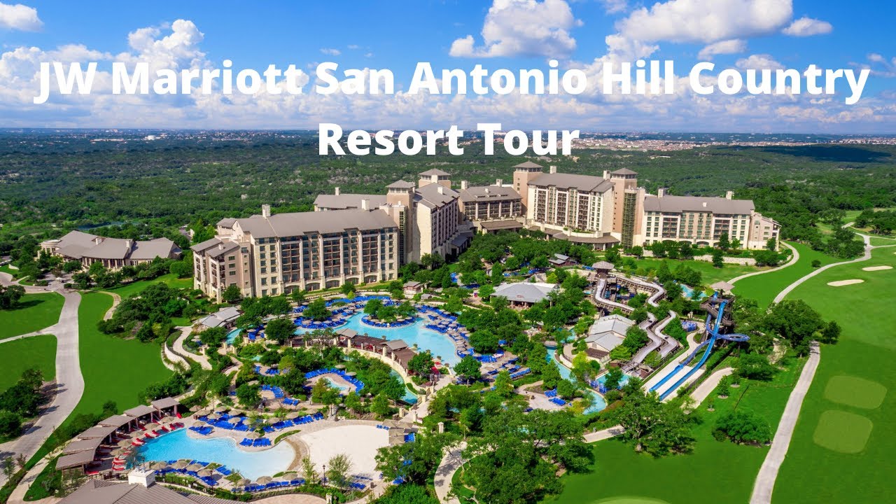 Тур по курорту и спа-центру JW Marriott San Antonio Hill Country