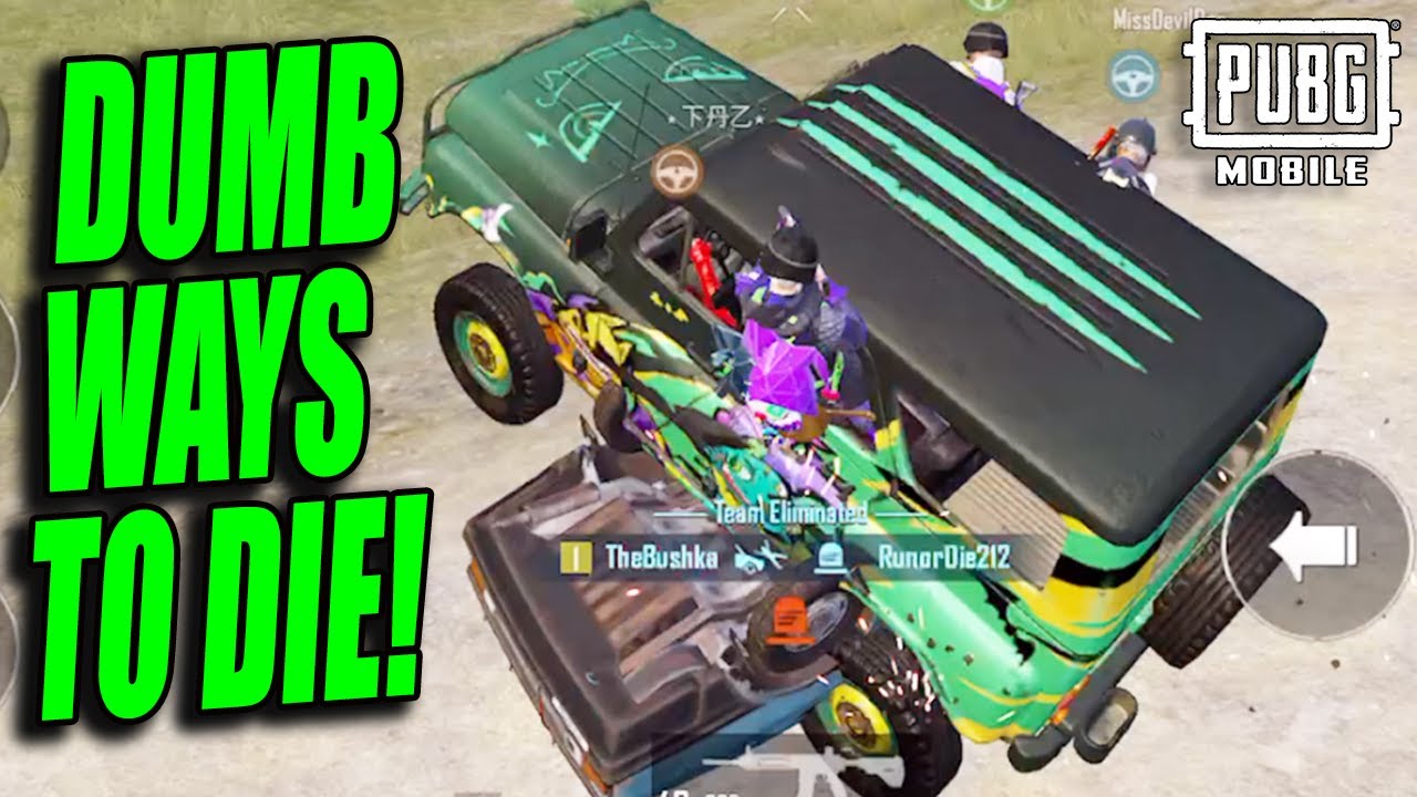 Dumb Ways to Die in PUBG Mobile: Hilarious Failures & Epic Mishaps