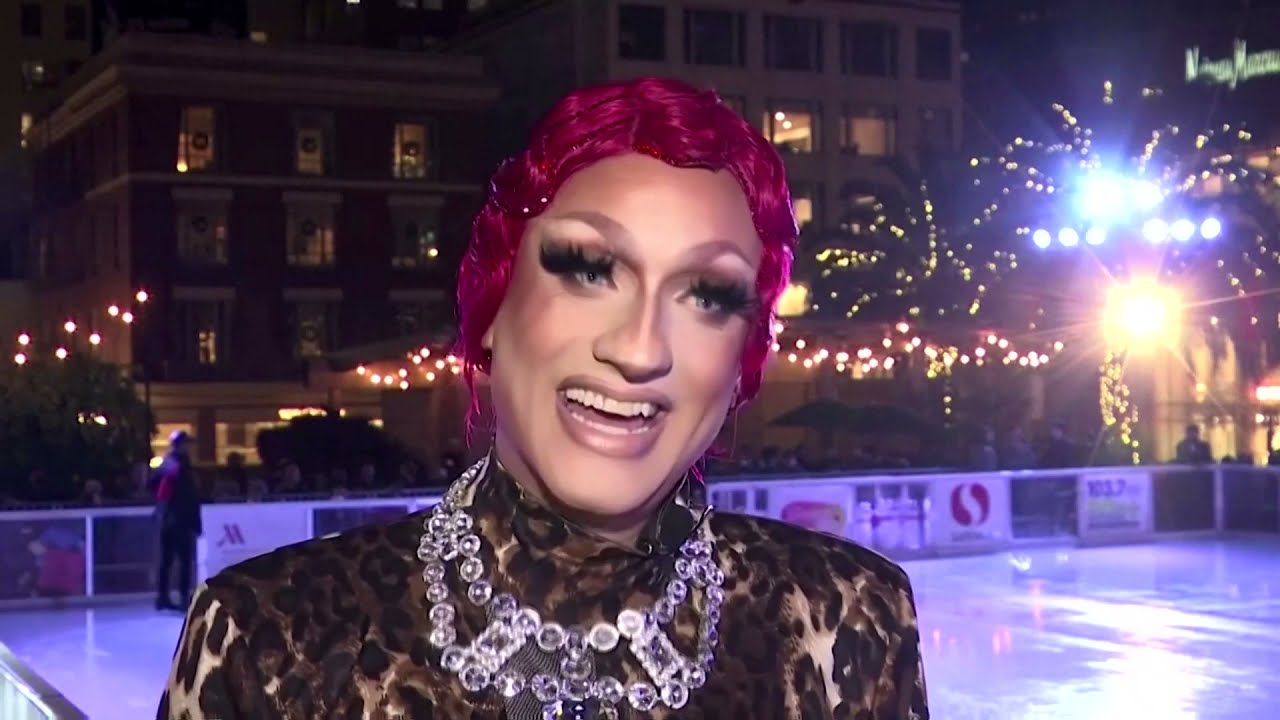 Drag performers hit the ice in San Francisco