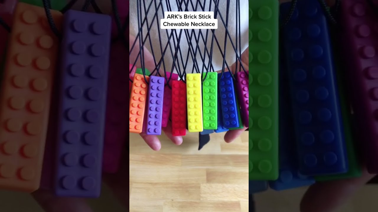 ARK's Brick Stick&reg; Textured Chew Necklace Sensory Chewelry