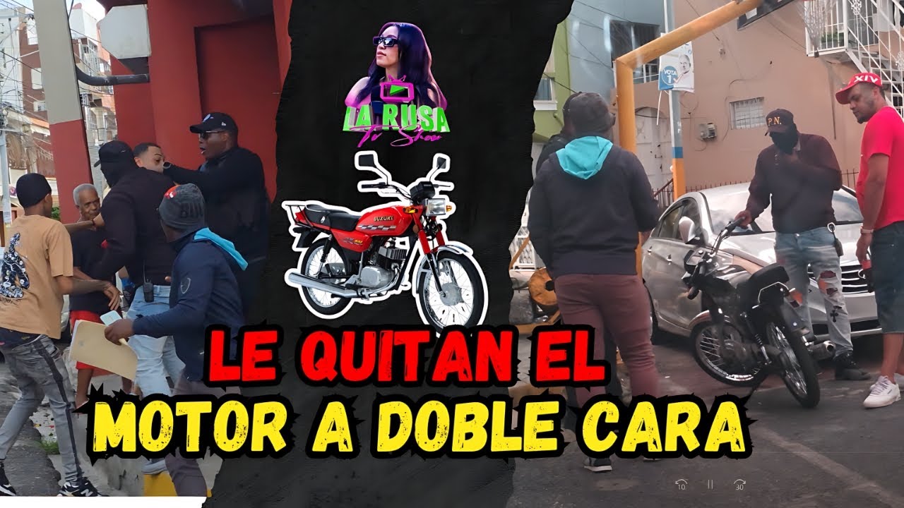 LA RUSA LE QUITA EL MOTOR A DOBLE CARA