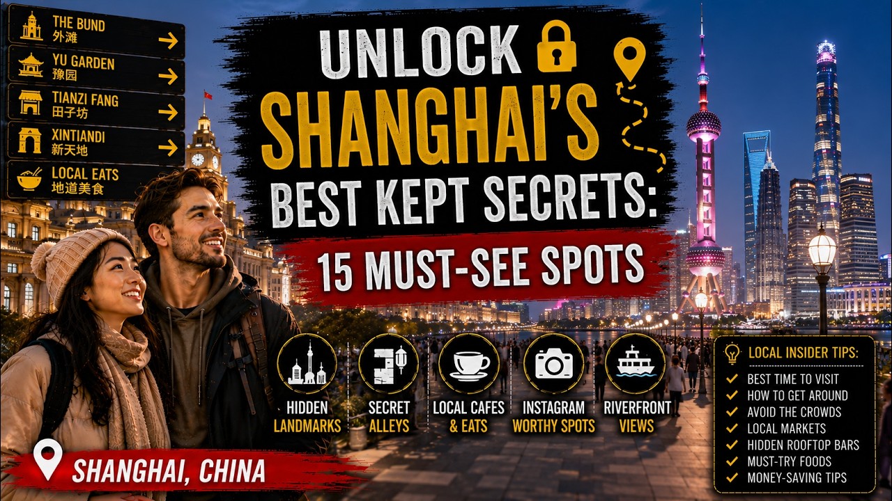 Unlock Shanghai’s Best Kept Secrets: 15 Must-See Spots