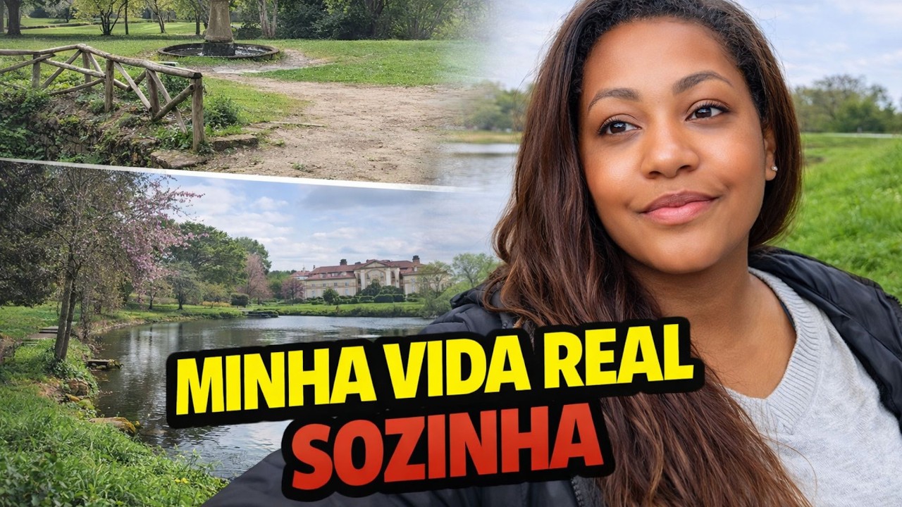 Como É Minha Rotina Morando Sozinha em Portugal | Dia de Folga