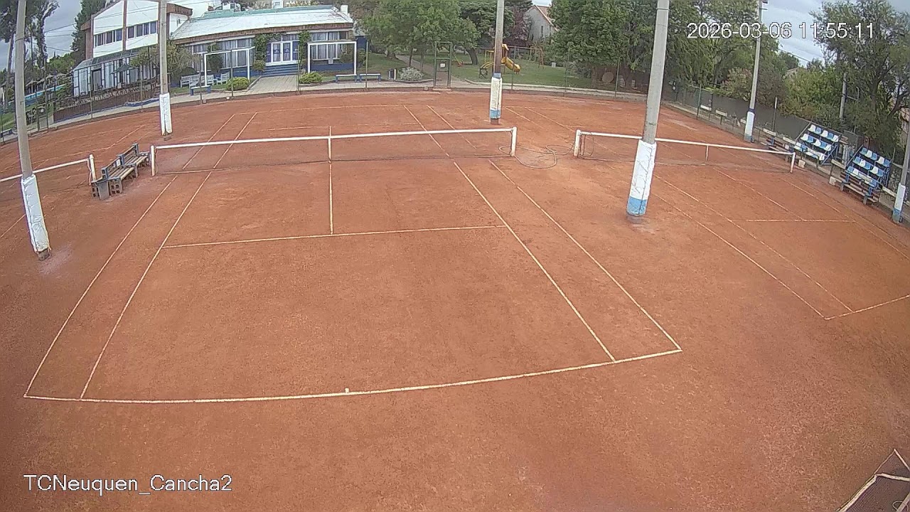 Cancha 2 Tenis club Neuquén Club 06/03/26 inicia 08:01