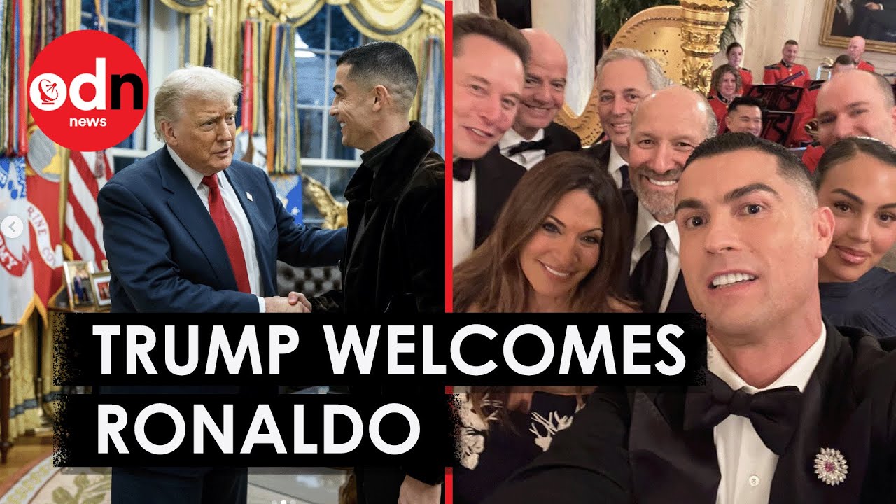 Внутри встречи Роналду и ужина в Белом доме с Трампом