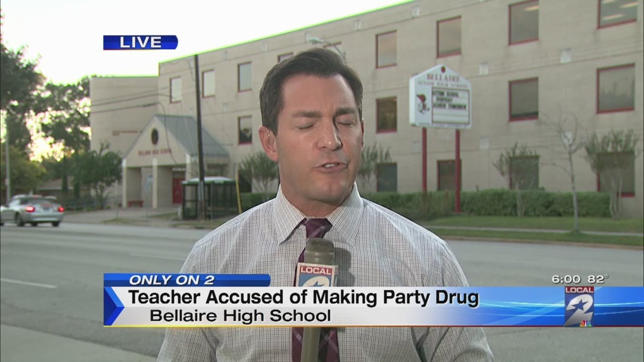 Teacher accused of making party drug