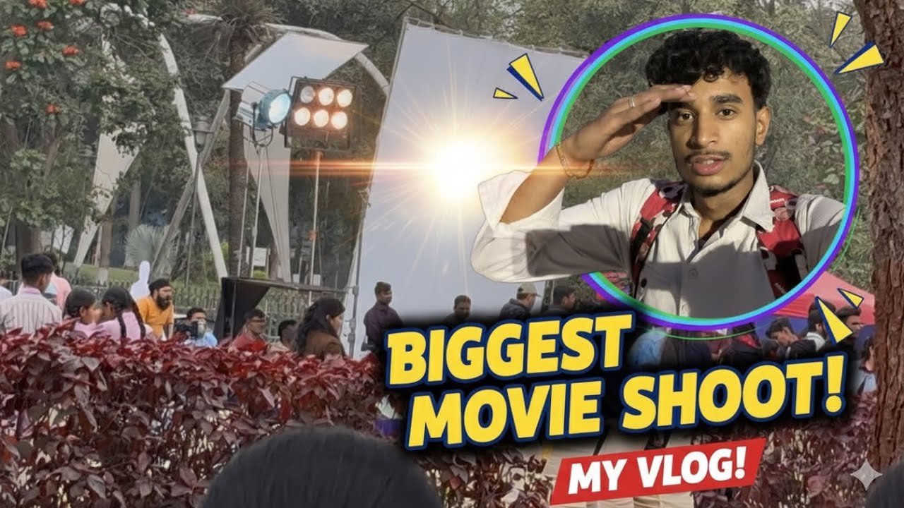 INDORE REGIONAL PARK MOVIE SHOOT VLOG 🎥😳🫶
