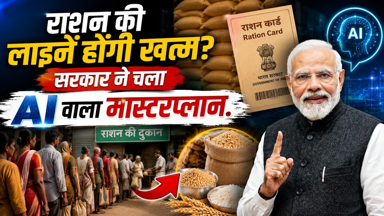 राशन की लाइनें होंगी खत्म? सरकार ने PDS System में किया ये बड़ा बदलाव? #viralnews #trending