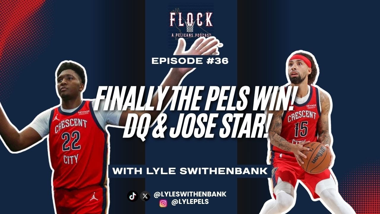 Finally  Pelicans Win! Jose and DQ Star!
