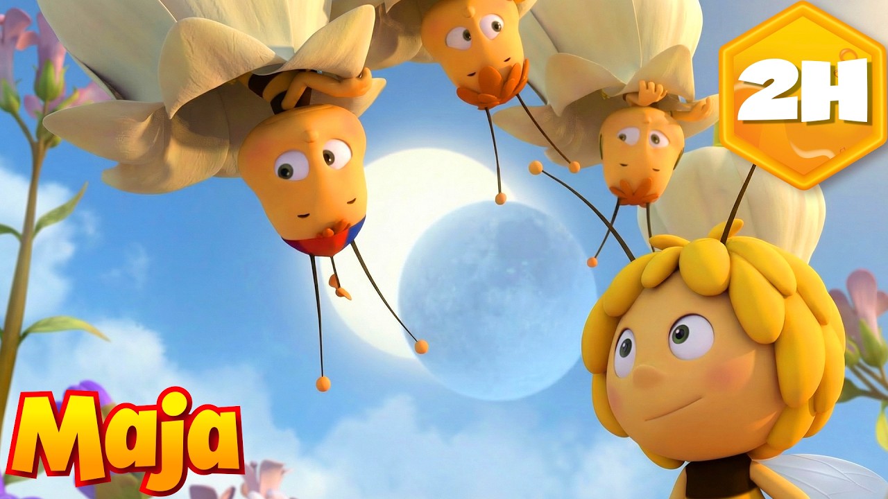 Zaćmienie nad łąką! Maja i jej przyjaciele panikują 🌔 🐝 Pszcz&oacute;łka Maja | Bajka dla Dzieci