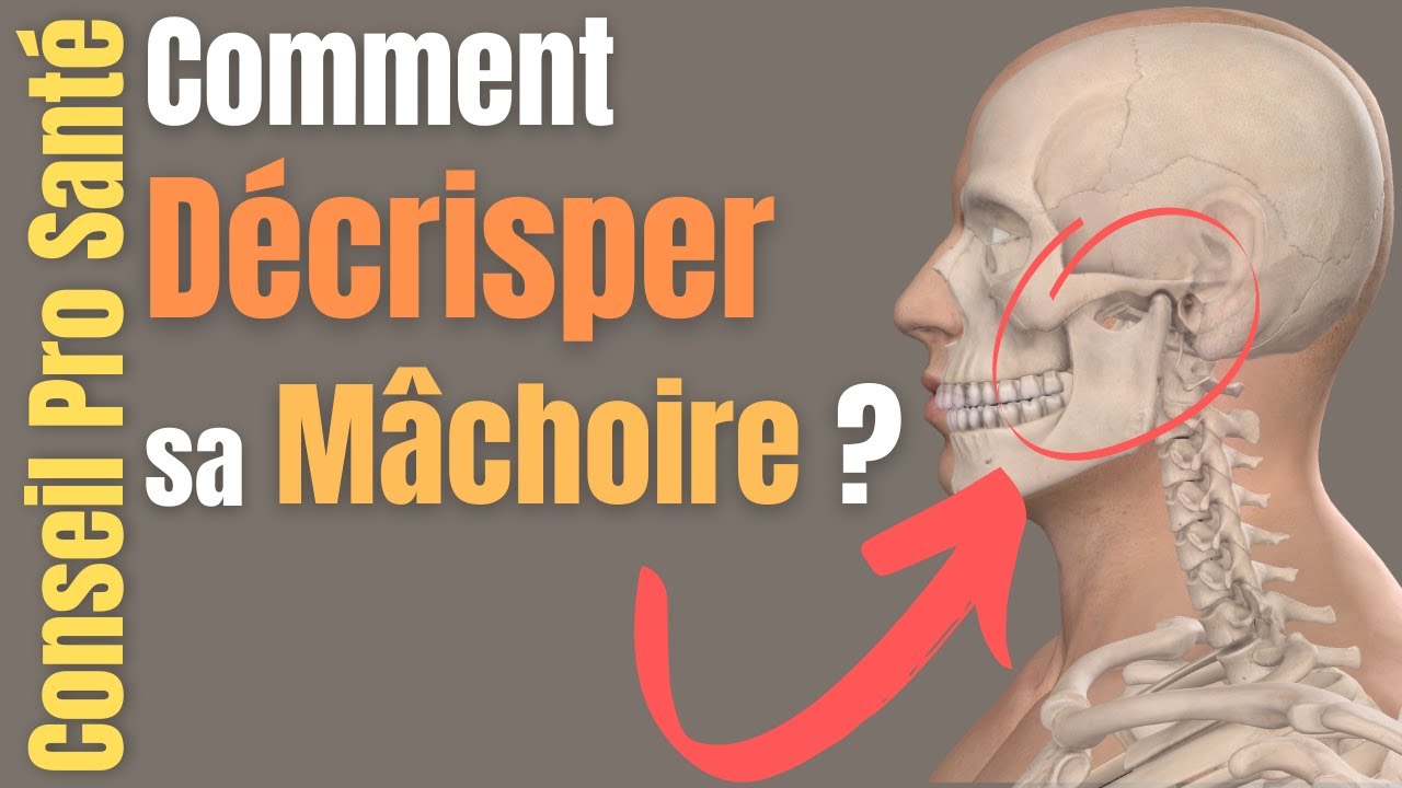 Exercice pour détendre décrisper et soulager sa mâchoire #3