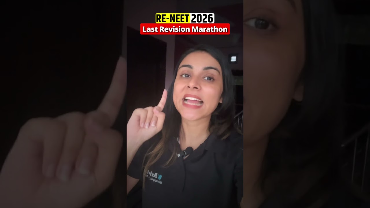 RE-NEET 2026 Biggest Marathon Alert 🔥 | 3 Days to Complete RE-NEET 2026 Revision