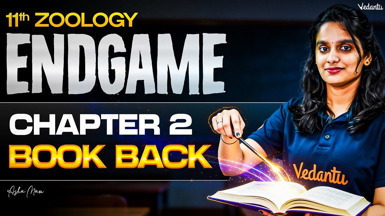 11th Zoology | Chapter 2 Book Back Questions | ENDGAME | Asha Ma'am