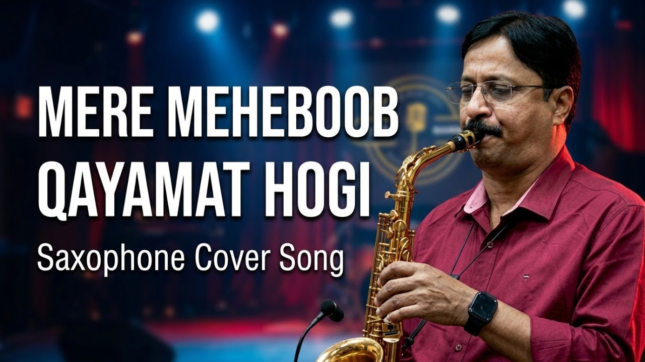 Mere Mehboob Qayamat Hogi | Mr. X in Bombay (1965) | Saxophone Cover | Utpal Pandya | Club Bandish