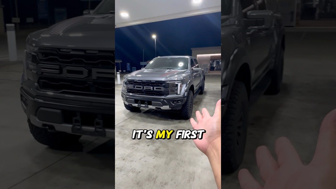 How much it takes to fill up my Raptor! 🤯 #automobile #ford #raptor #fordraptor