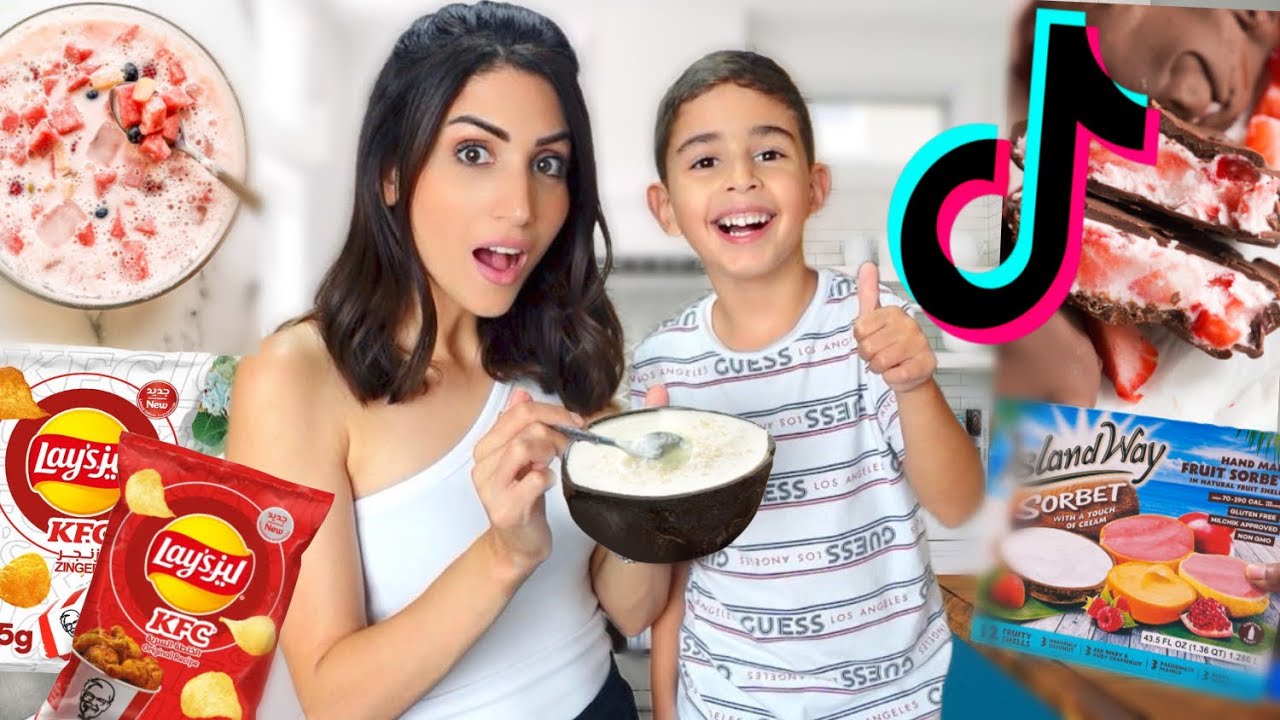 جربت وصفات التيك توك الجديدة 🔥| للصراحة واااو 😱
