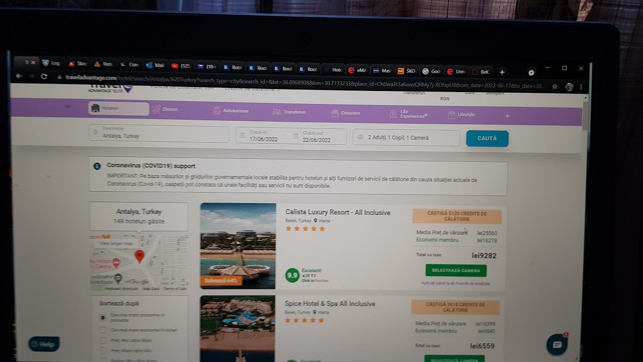 Travel Advantage vs Booking / Antalya, Turcia