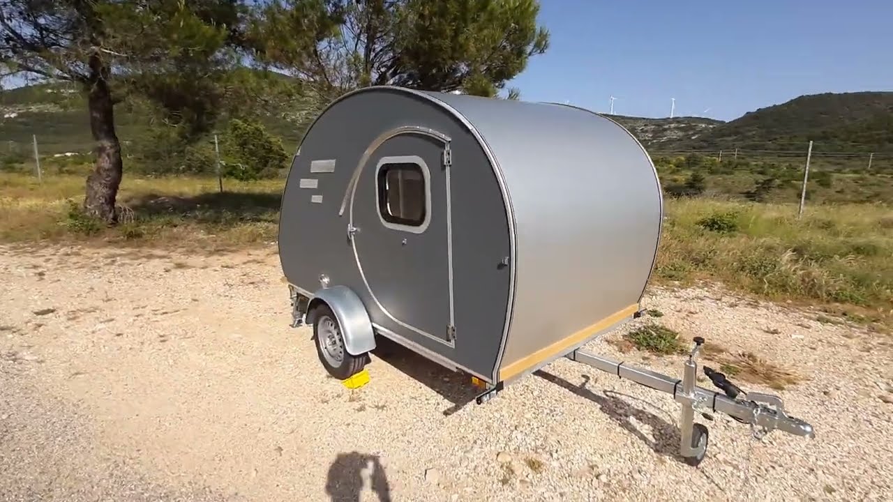 MY TINY CAMP L'ORIGINALE MINI CARAVANE TEARDROP - ANDRIEUX CAMPING-CARS