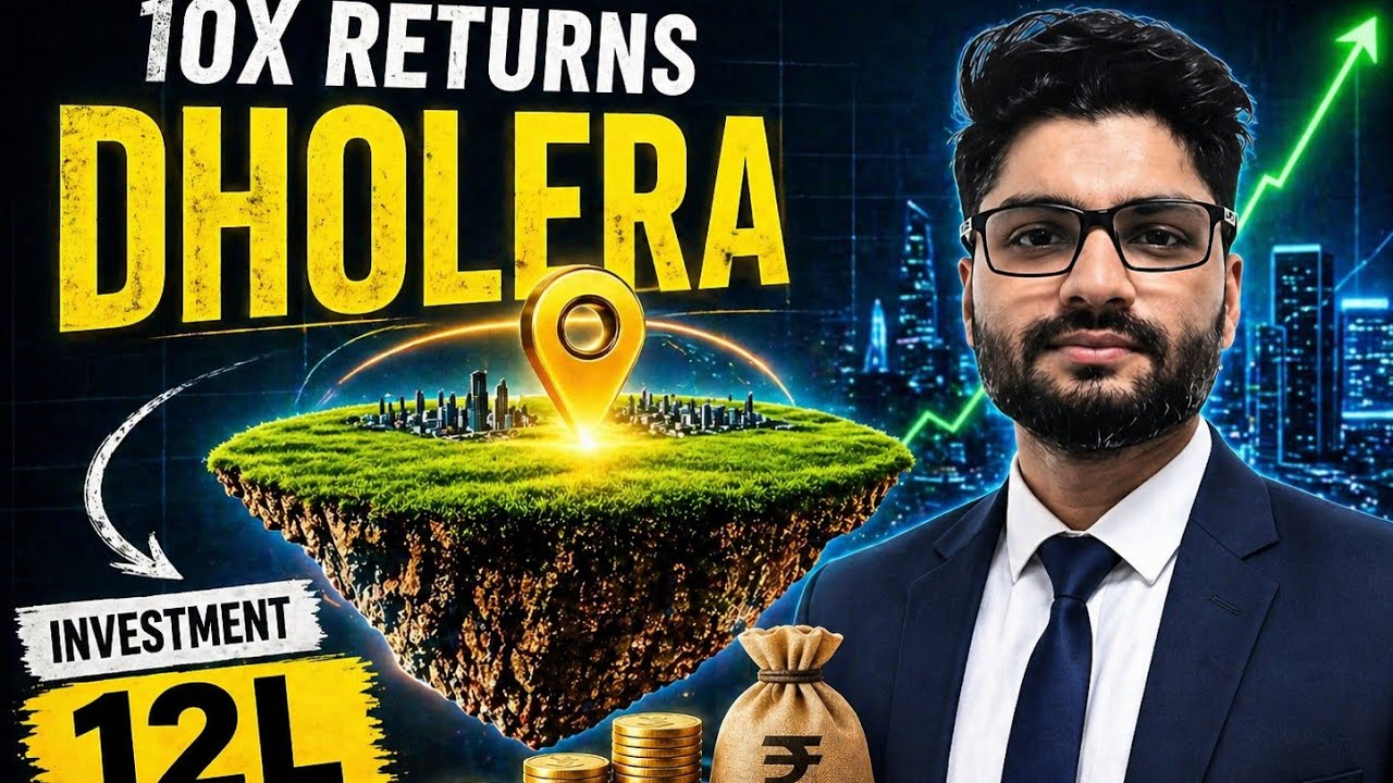 Dholera! Zameen ya Sona? 😱 | Smart City Plot Investment