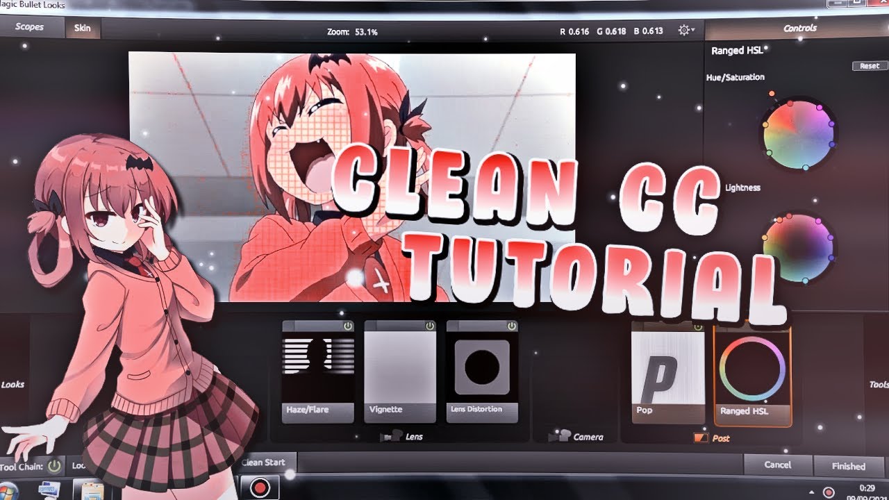 CLEAN CC TUTORIAL -After Effect [AMV]