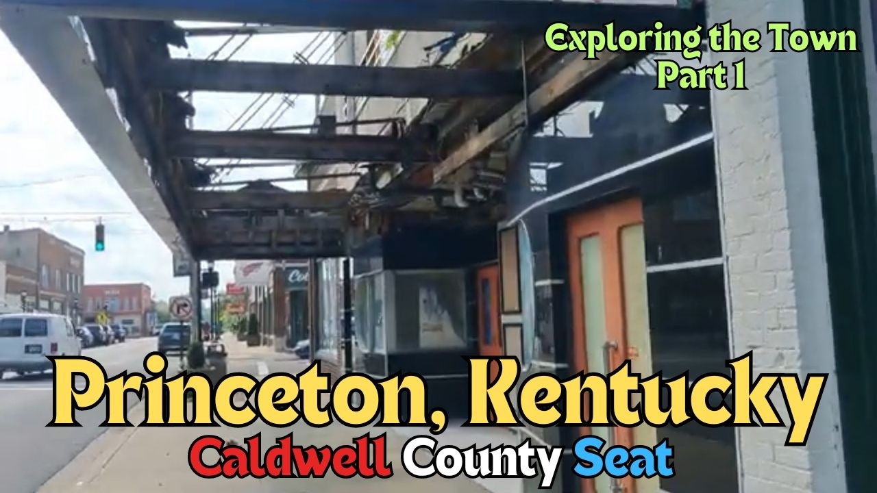 Exploring Historic Princeton, KY: Payphones, Capitol Theater, Courthouse & Old Churches - Part 1