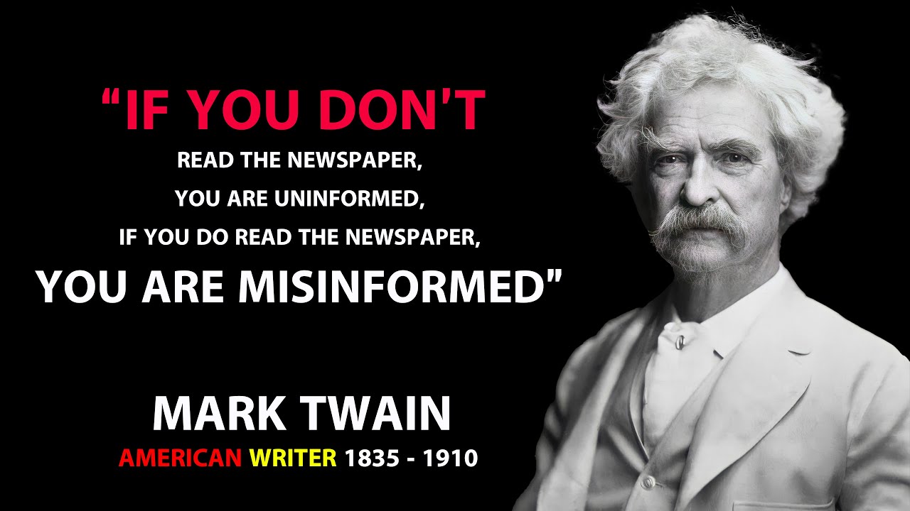 MARK TWAIN - Best Quotes | Inspirational Quotes