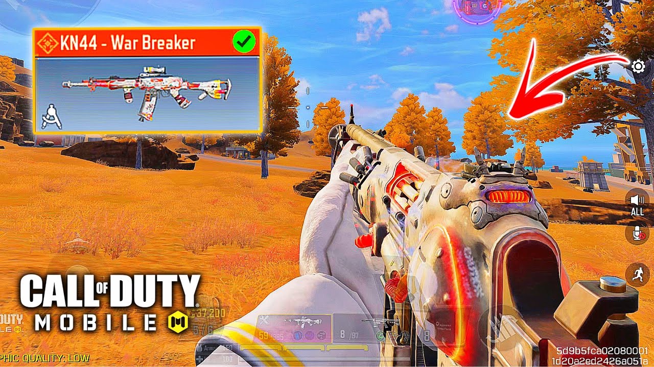 *NEW* FREE LEGACY KN44 - War Breaker IS AMAZING🤯 COD MOBILE 