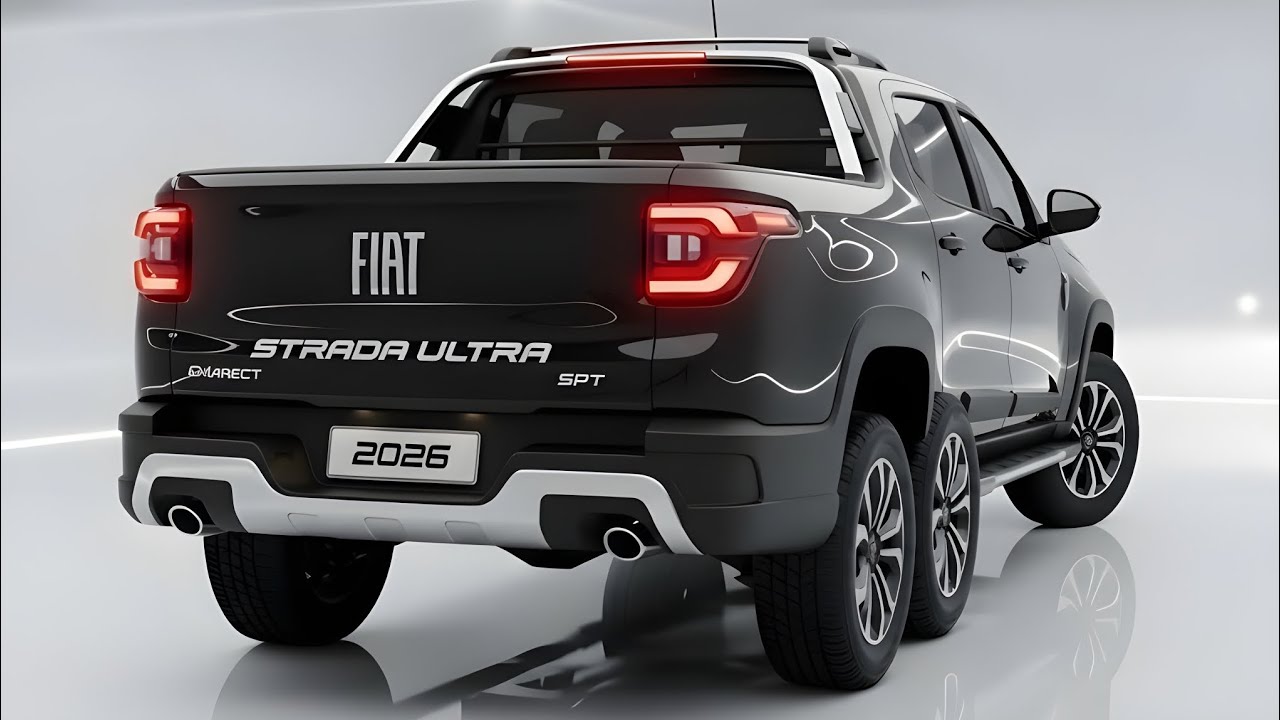 A picape Fiat mais selvagem do mundo? Análise da Strada Ultra 6x6 2026-2027