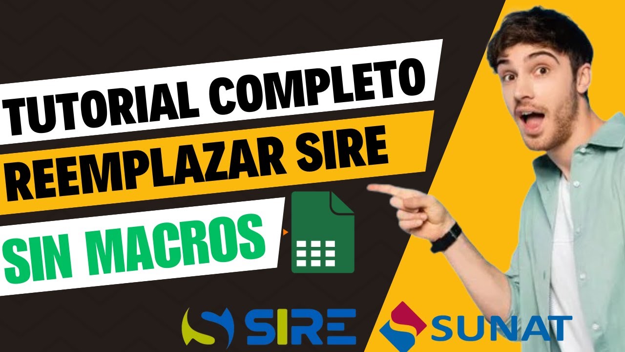 Caso practico reemplazar registro de compras en el #sire  sin utilizar #macros #excel