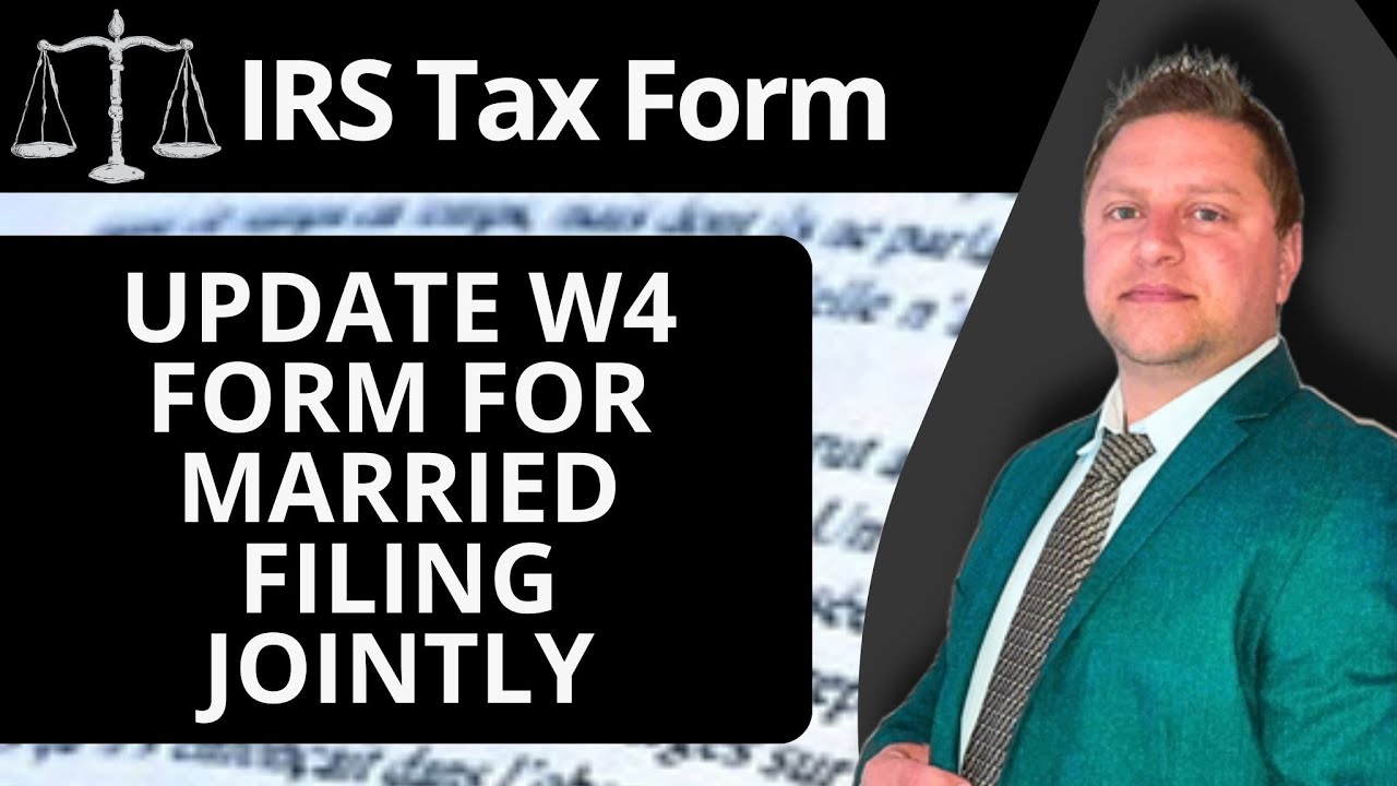 How to Update W4 for Married Filing Jointly | IRS Tax Form Tutorial 2026