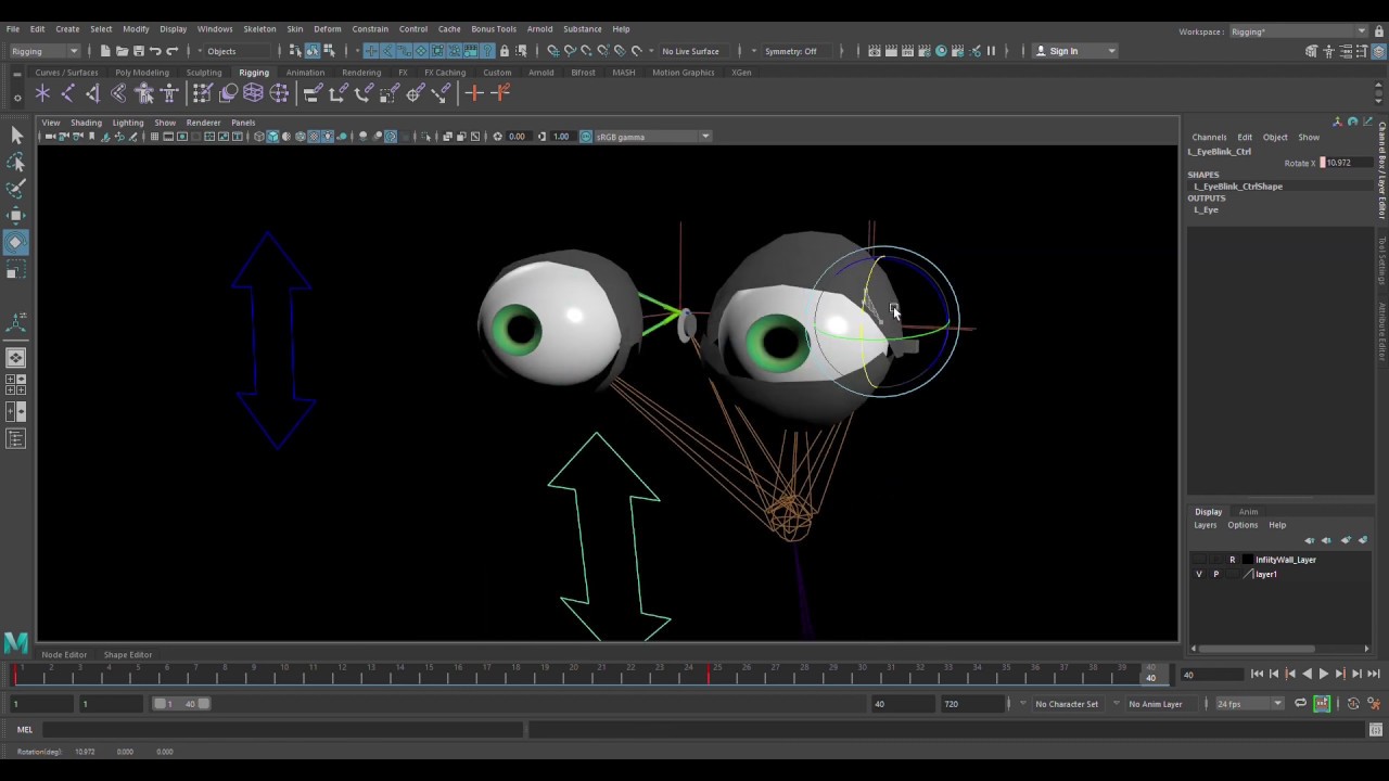 Animatronic Eyes