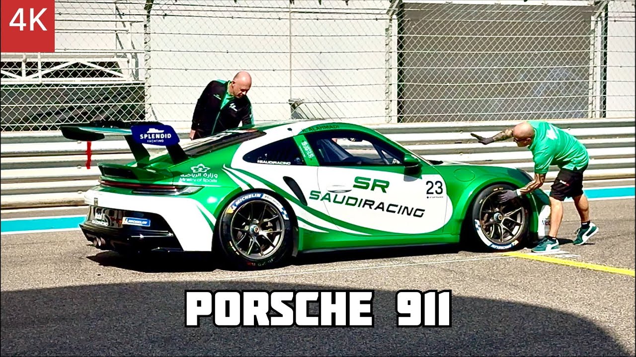 911 GT3 🏎️Cup Chaos under the Abu Dhabi Lights! 🇦🇪 2026 Porsche