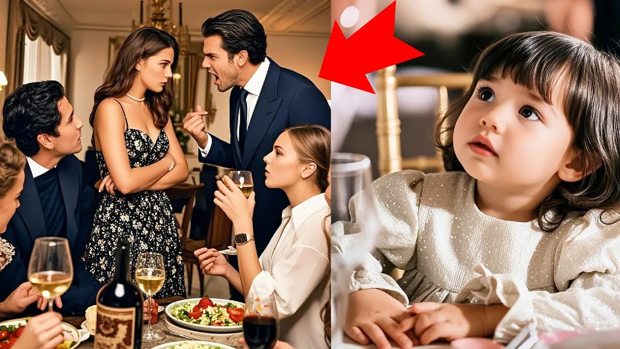 Mi Esposo Me Humilló Frente a Toda Su Familia – Pero Lo Que Dijo Mi Hija Lo Dejó Pálido