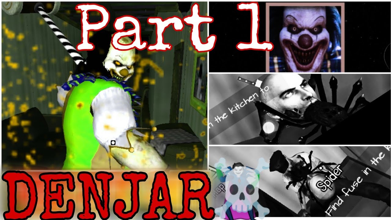 Horror clown scary Escape game.   New horror clown game☠️☠️☠️☠️