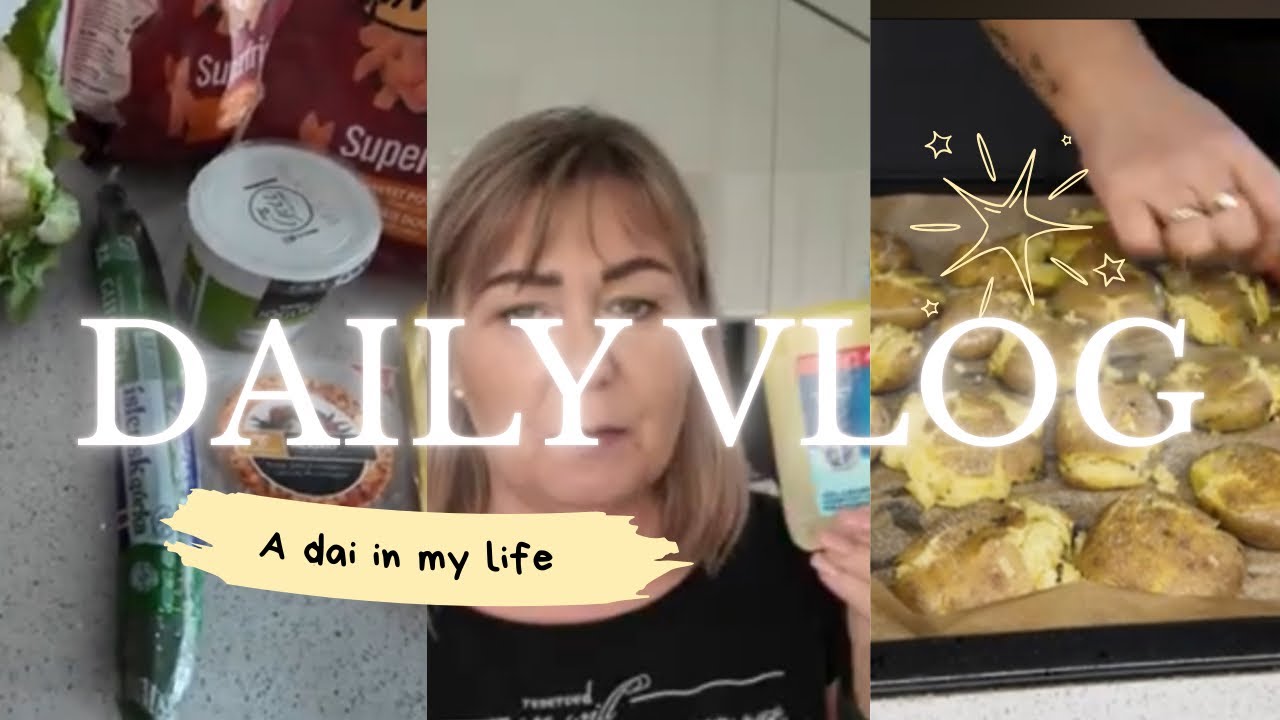 ❤️DAILY VLOG: ZAKUPY/PIECZONE ZIEMNIAKI Z ŁOSOSIEM/SPOSÓB NA CZYSZCZENIE DOMOWYCH SPRZĘTÓW